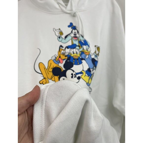 Rare Disney Hanukkah Holiday Christmas Pullover Hoodie Mickey & Friends 3x - Picture 10 of 12